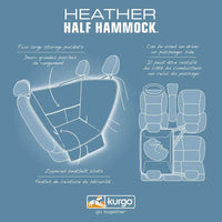 Heather Half Dog Hammock